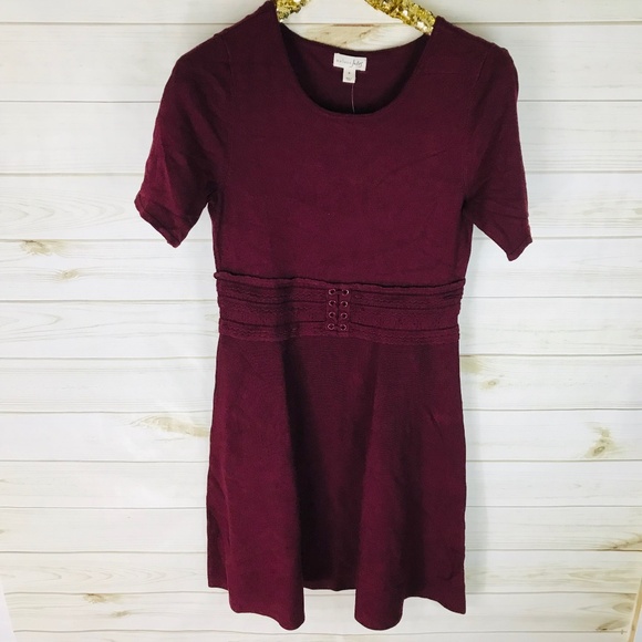 Maison Jules Dresses & Skirts - Maison Jules Belted Midi Dress Ruby Wine Maison Jules Dresses & Skirts - Maison Jules Belted Midi Dress Ruby Wine